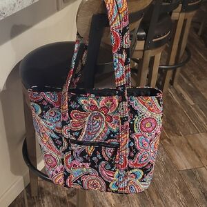Colorful Paisley Tote Bag